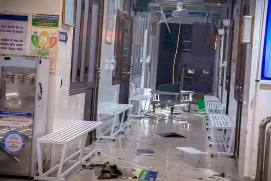 Bão số 5: Bệnh viện Sản Nhi Nghệ An thiệt hại ước tính 5,3 tỷ đồng