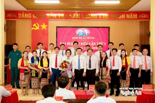 Đảng bộ xã Yên Na tổ chức thành công Đại hội đại biểu lần thứ I, nhiệm kỳ 2025 - 2030