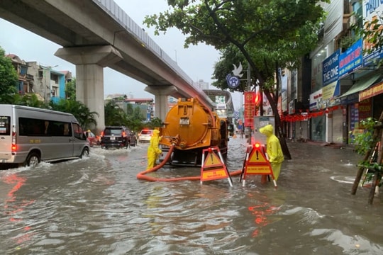 Hà Nội xử lý ảnh hưởng hoàn lưu bão số 5, sẵn sàng cho các sự kiện chào mừng kỷ niệm 80 năm Quốc Khánh 2/9
