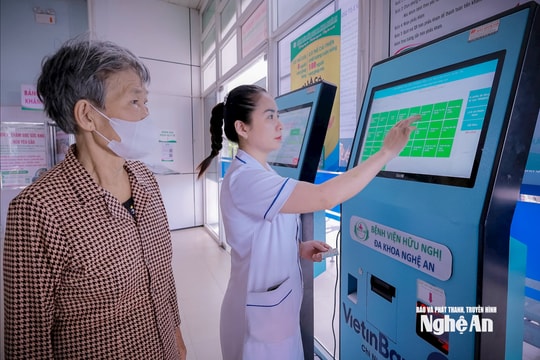 Bệnh viện Hữu nghị Đa khoa Nghệ An chính thức triển khai và lưu trữ hồ sơ bệnh án điện tử từ ngày 1/9