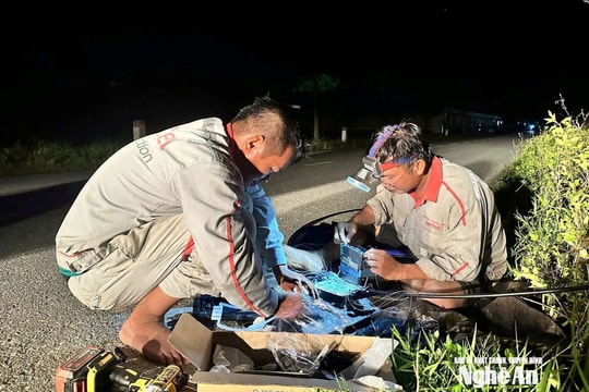 Viettel dồn tổng lực khắc phục sự cố sau bão số 5