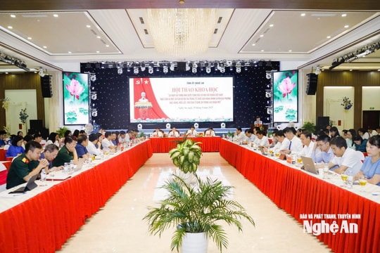 Hội thảo khoa học về xây dựng tổ chức và vận hành chính quyền địa phương 2 cấp ở Nghệ An trong giai đoạn mới