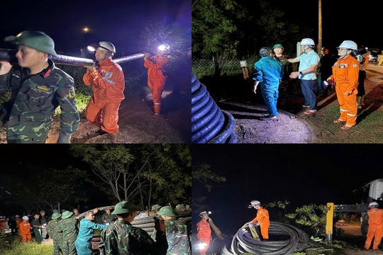 Công ty Điện lực Nghệ An cảnh báo an toàn điện sau mưa bão