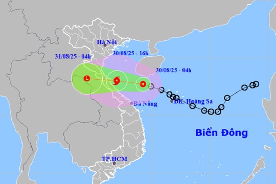 Áp thấp nhiệt đới mạnh lên thành bão, gây mưa lớn cho Nghệ An