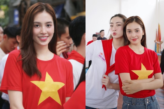 Hoa hậu 2 lần tham gia lễ diễu binh: Gương mặt tỷ lệ vàng, giàu có ở tuổi 25