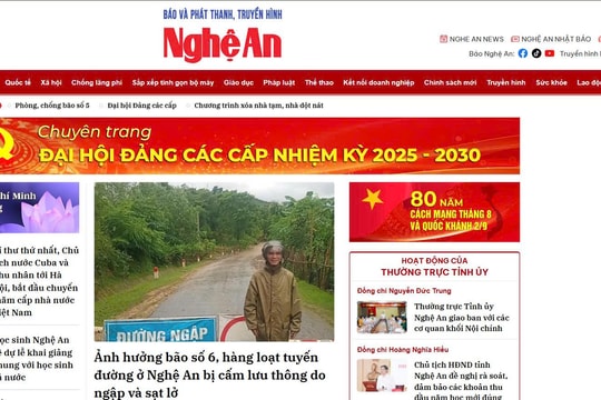 Báo và Phát thanh, Truyền hình Nghệ An thử nghiệm ứng dụng hiển thị đa ngôn ngữ