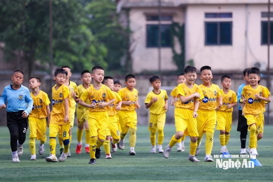 Bóng đá trẻ Sông Lam Nghệ An: 'Chấn chỉnh toàn diện để lấy lại vị thế lò đào tạo hàng đầu'