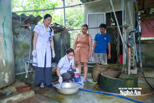 Nghệ An không để ổ dịch bệnh mới phát sinh sau bão