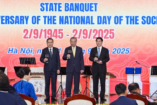 Lãnh đạo Đảng, Nhà nước chiêu đãi trọng thể nhân kỷ niệm 80 năm Quốc khánh 2/9