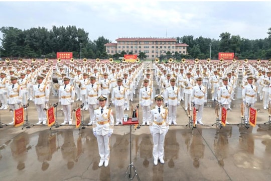 Trung Quốc duyệt binh ngày 3/9, kỷ niệm 80 năm kết thúc Thế chiến II