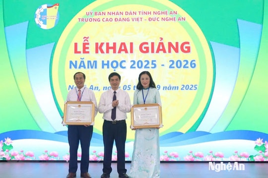 Trường Cao đẳng Việt - Đức khai giảng năm học mới 2025 - 2026