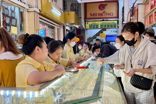 Giá vàng trong nước hôm nay 7/9/2025