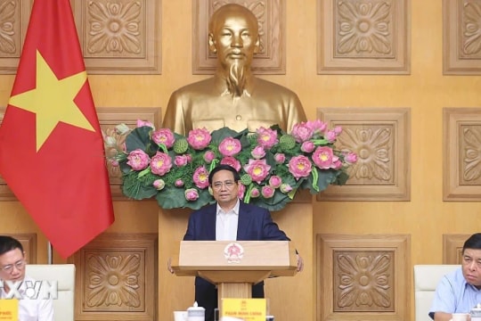 Thủ tướng Phạm Minh Chính làm việc với Hội đồng Tư vấn chính sách