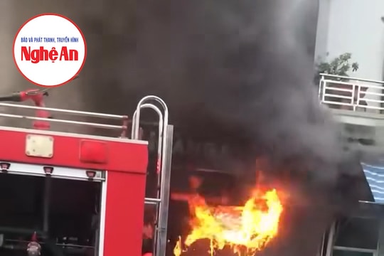 Nghệ An: Một ngày xảy ra 2 vụ cháy, nhiều tài sản bị thiêu rụi