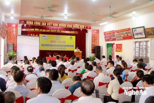 Người dân Nghệ An được tuyên truyền chính sách pháp luật về bảo hiểm tiền gửi