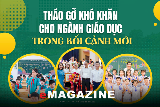 Tháo gỡ khó khăn cho ngành Giáo dục trong bối cảnh mới - Kỳ cuối: Nêu cao trách nhiệm, cống hiến hết mình