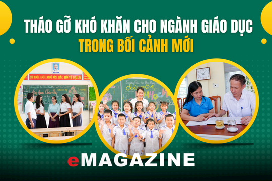 Tháo gỡ khó khăn cho ngành Giáo dục trong bối cảnh mới