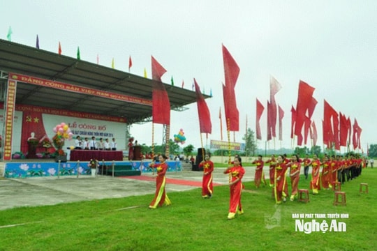 Nghĩa Hưng nỗ lực vươn tầm, xây dựng nông thôn mới nâng cao