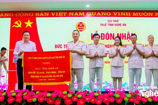 Ngành Thuế tỉnh Nghệ An kỷ niệm 80 năm ngày truyền thống