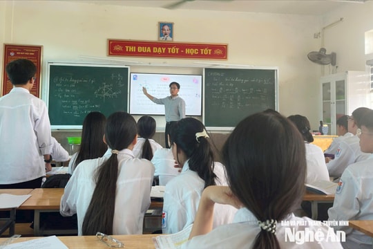 Giáo dục Nghệ An "hút" nhân tài từ sinh viên sư phạm tốt nghiệp xuất sắc