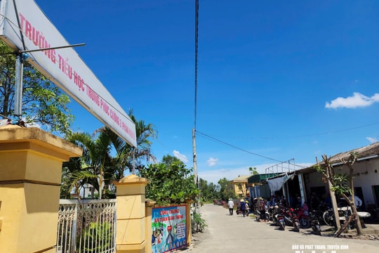 Tạm dừng việc sáp nhập 2 phân hiệu của Trường Tiểu học Trung Phúc Cường 2