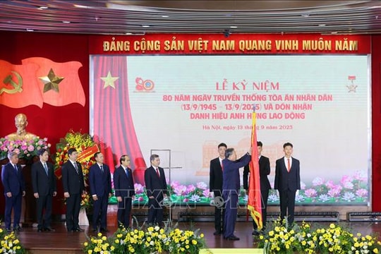 Tổng Bí thư: Ngành Tòa án phải không ngừng phấn đấu để mọi phán quyết đều 'thấu tình, đạt lý'