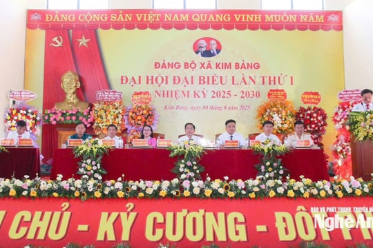 Đại hội đại biểu Đảng bộ xã Kim Bảng lần thứ I