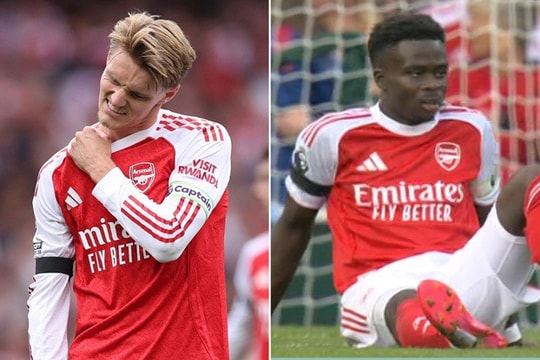 Arsenal mất Odegaard và Saka ở trận mở màn Cúp C1; U17 Thép Xanh Nam Định ngược dòng kịch tính, chủ nhà TP.HCM khởi đầu thuận lợi