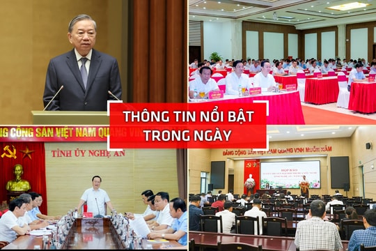 Nghệ An: Thông tin nổi bật trong ngày 16/9