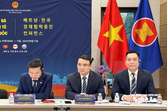 Nghệ An tham gia Hội nghị kết nối địa phương Việt Nam - Hàn Quốc