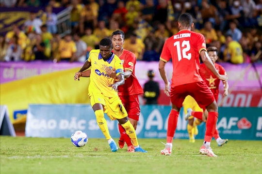 Những con số thống kê cặp đấu Sông Lam Nghệ An và Hồng Lĩnh Hà Tĩnh