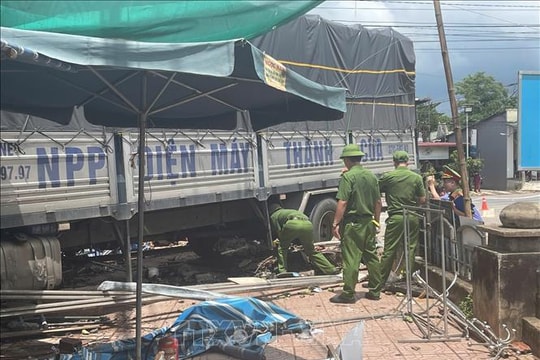 Khởi tố tài xế lao xe vào chợ ở Lao Bảo khiến nhiều người thương vong