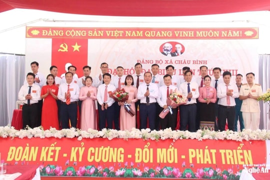 Xã Châu Bình: Phát triển kinh tế - xã hội gắn với đầu tư hạ tầng đồng bộ, bền vững