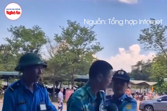 Nhóm bảo vệ đánh hội đồng người đi xe máy chở bệnh nhân trước sảnh bệnh viện gây phẫn nộ