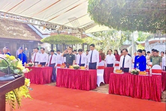 Trang trọng Lễ kỷ niệm 233 năm ngày mất Hoàng đế Quang Trung