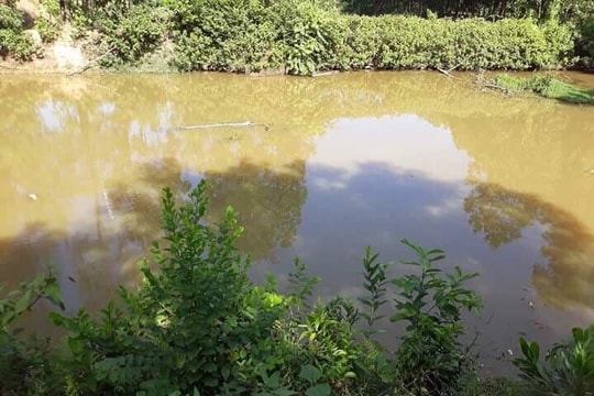 Phát hiện thi thể bé gái dưới ao sau gần nửa ngày mất tích