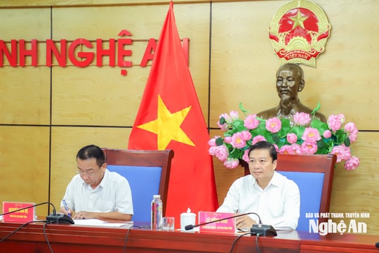 Nghệ An tham gia họp trực tuyến của Chính phủ về chống khai thác hải sản bất hợp pháp