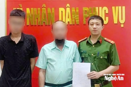 Công an Nghệ An giải cứu kịp thời nam sinh lớp 10 bị lôi kéo sang Campuchia