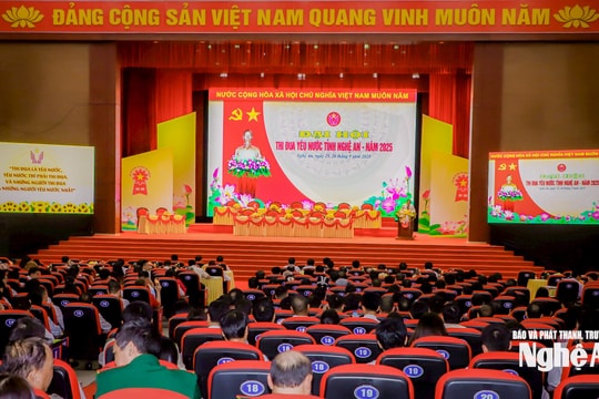 Đại hội Thi đua yêu nước tỉnh Nghệ An năm 2025 tiến hành phiên trù bị