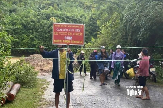 Vùng cao Nghệ An chủ động ứng phó bão số 9 RAGASA và bão số 10 BUALOI