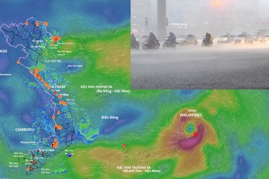 Bão số 10 Bualoi cường độ rất mạnh, di chuyển nhanh hiếm gặp