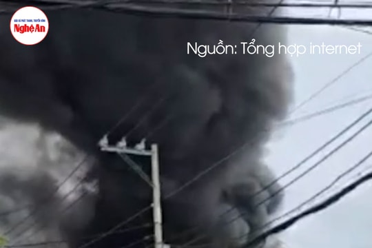 Cháy lớn tại bãi giữ xe ở TP Hồ Chí Minh khiến nhiều người hoảng loạn bỏ chạy