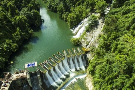 Nghệ An xả nước hồ chứa thủy điện Bản Cốc từ 12h30 phút ngày 27/9