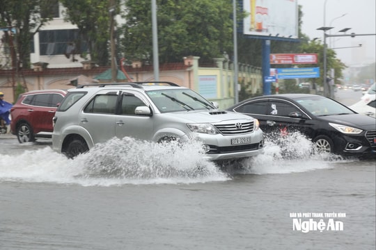 Thời tiết Nghệ An ngày 29/9: Mưa to và dông, có khả năng xảy ra tố, lốc và gió giật mạnh
