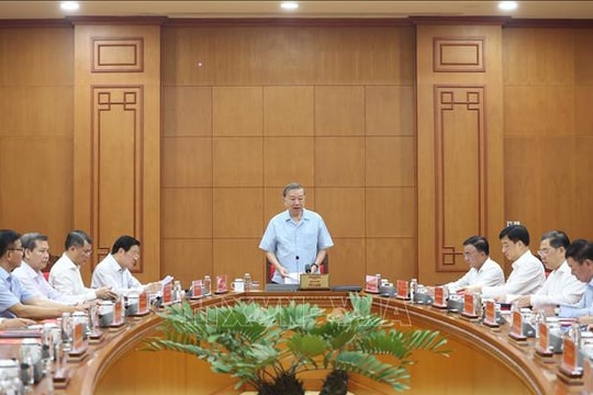 Tổng Bí thư Tô Lâm chủ trì cuộc họp Thường trực Ban Chỉ đạo Trung ương về phòng, chống tham nhũng, lãng phí, tiêu cực