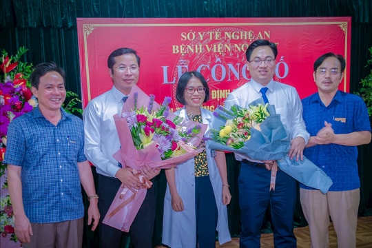 Bệnh viện Phổi Nghệ An và Bệnh viện Nội tiết Nghệ An có giám đốc mới