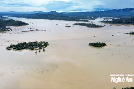 Vùng lũ Bích Hào, Thành Bình Thọ ngập sâu