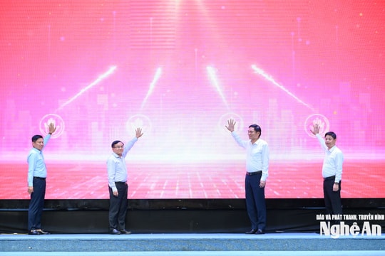 Ra mắt chuyên trang báo chí dữ liệu về 130 xã, phường của tỉnh Nghệ An