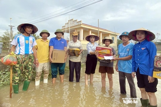 Mặt trận Tổ quốc Việt Nam tỉnh Nghệ An kêu gọi ủng hộ đồng bào bị thiệt hại do bão số 10