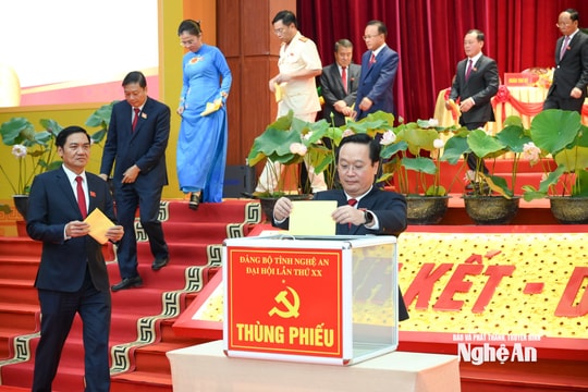 Danh sách đoàn đại biểu chính thức của Đảng bộ tỉnh Nghệ An dự Đại hội đại biểu toàn quốc lần thứ XIV của Đảng